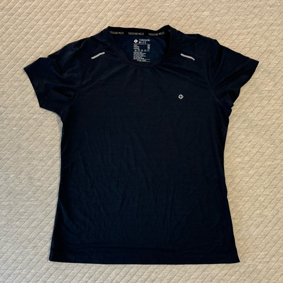 Thousand Miles Navy Blue XL Work Out Shorts - Picture 2 of 3